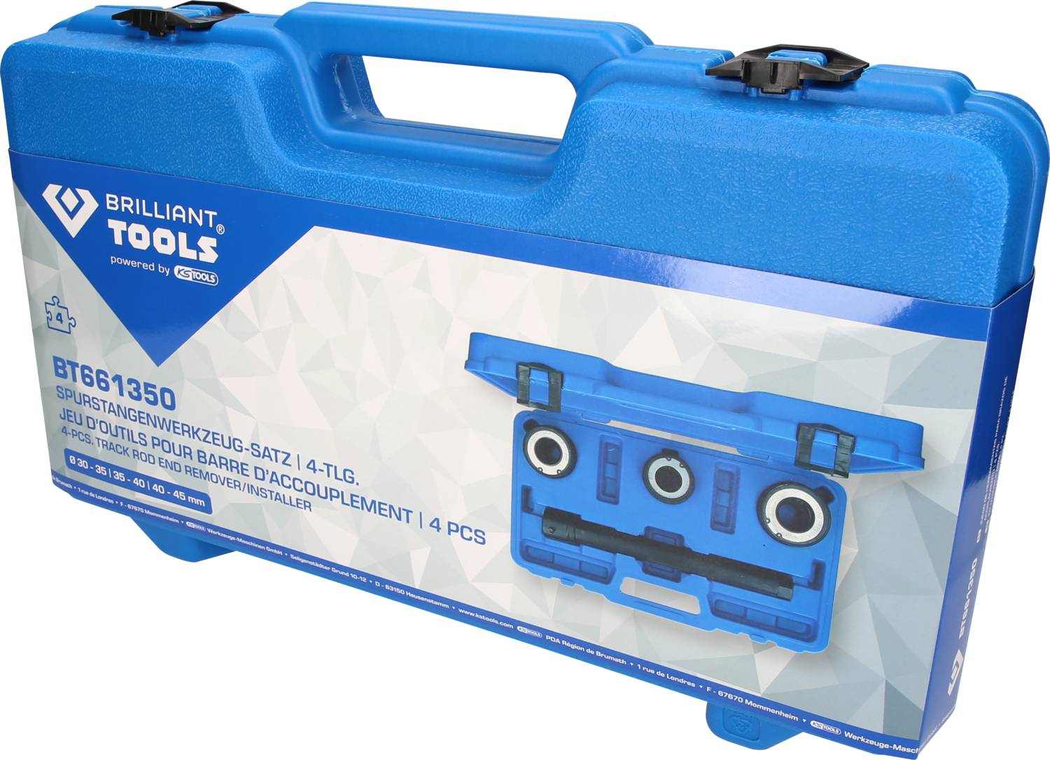 Jeu d&#039;outils pour barre d&#039;accouplement, 4 pièces Brilliant Tools BT661350