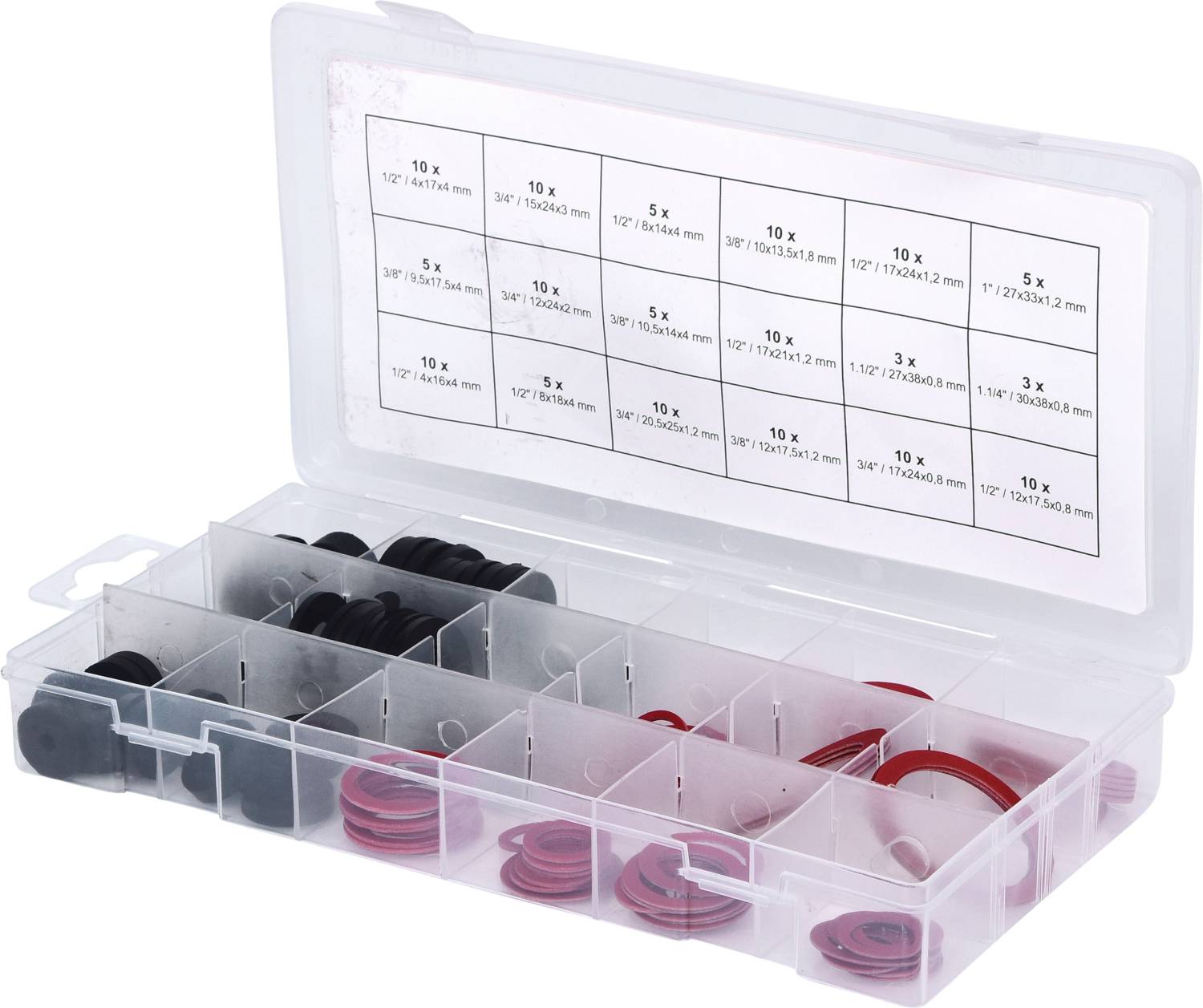 KS Tools 970.0190 Jeu de joints d'étanchéité Contenu 141 parties