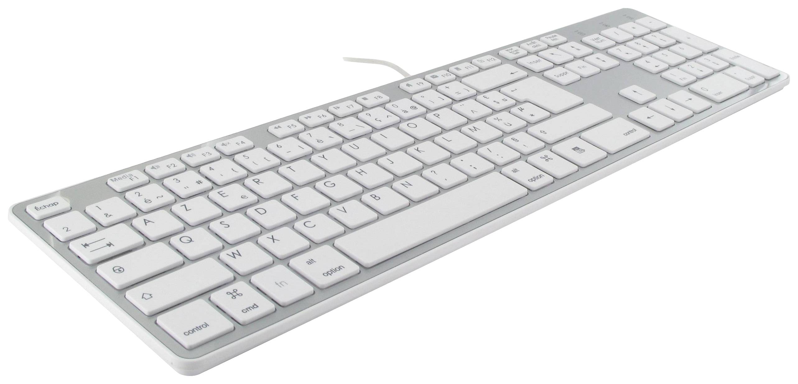 Mobility LAB ML300368 USB Clavier français, AZERTY argent