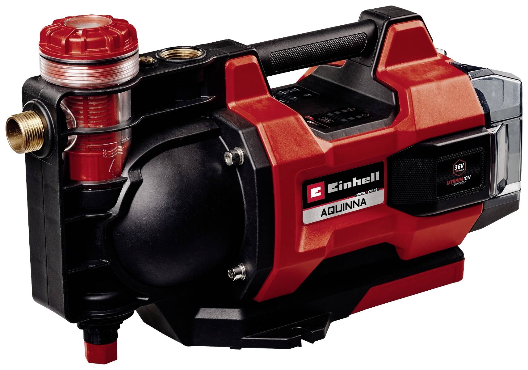 Einhell AQUINNA 36/35 F LED AUTOMATIC Power X-Change Pompe de jardin sans fil 3800 l/h 37 m