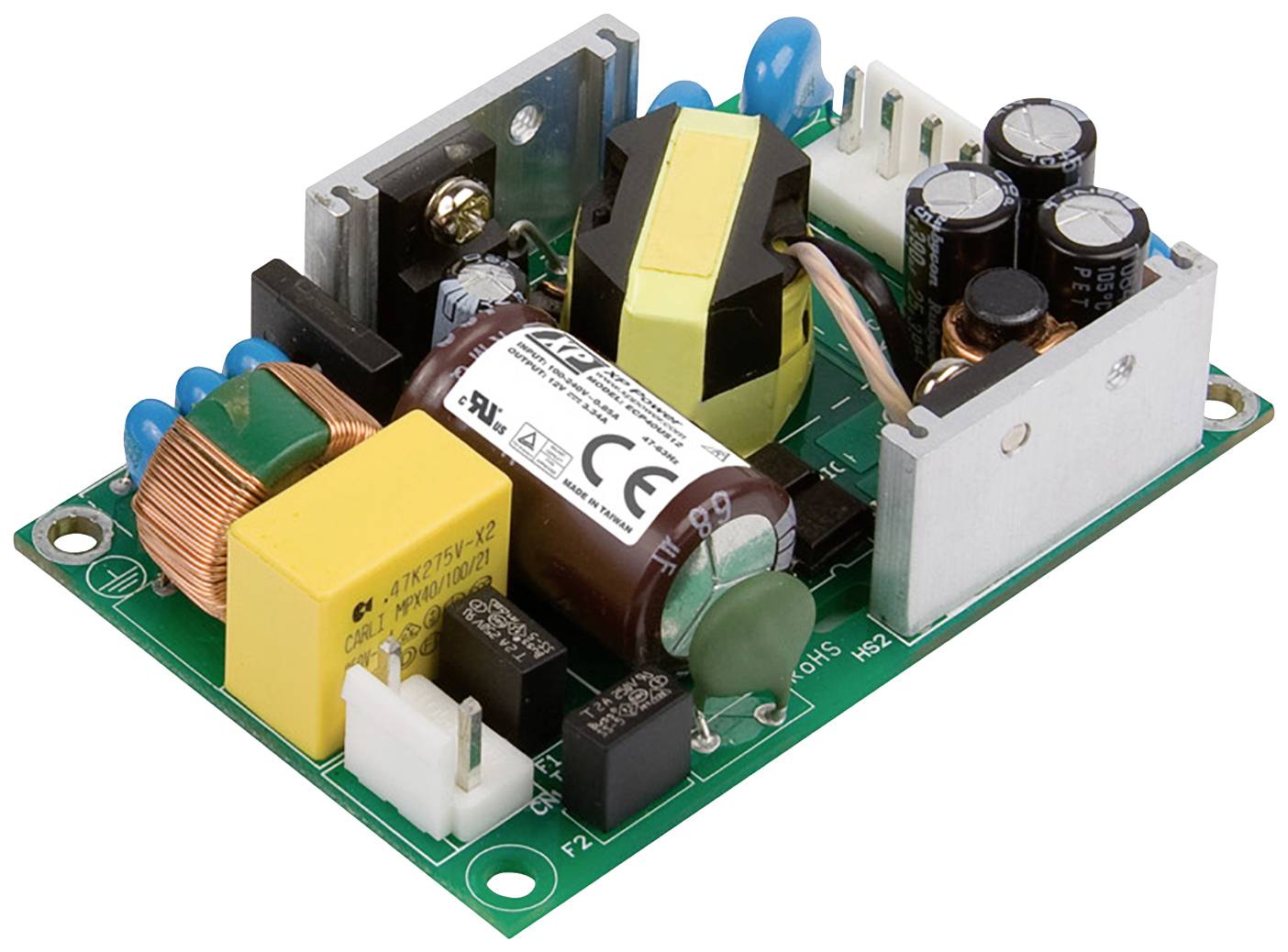 XP Power ECP40US12 Alimentation encastrable CA/CC 12 V 4.34 A 1 pc(s)