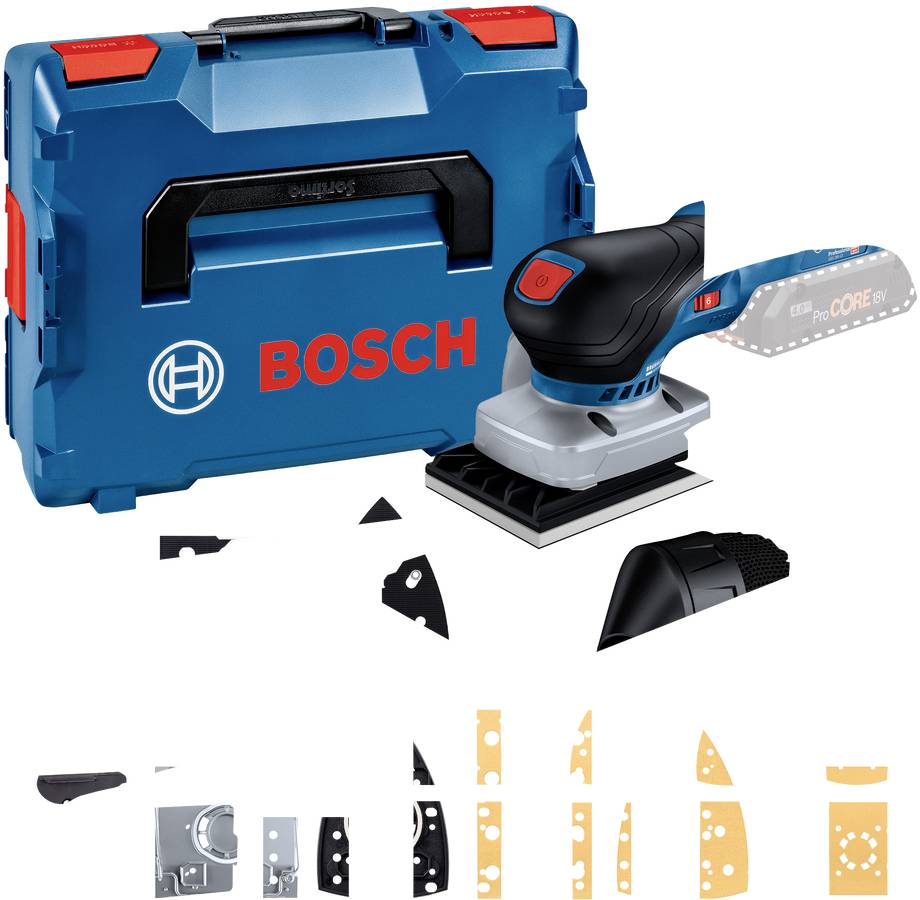 Bosch Professional GSS 18V-13 06019L0101 Ponceuse vibrante sans fil sans batterie, sans chargeur 18 V 80 x 130 mm Nombre d’accus