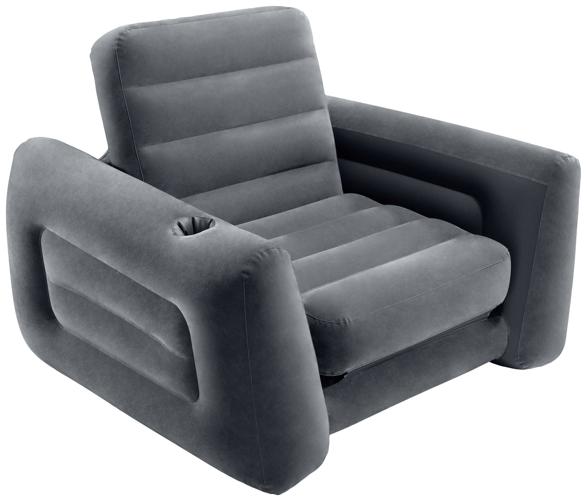 Intex 66551NP Pull-Out Fauteuil (L x l x H) 223 x 116 x 66 cm noir