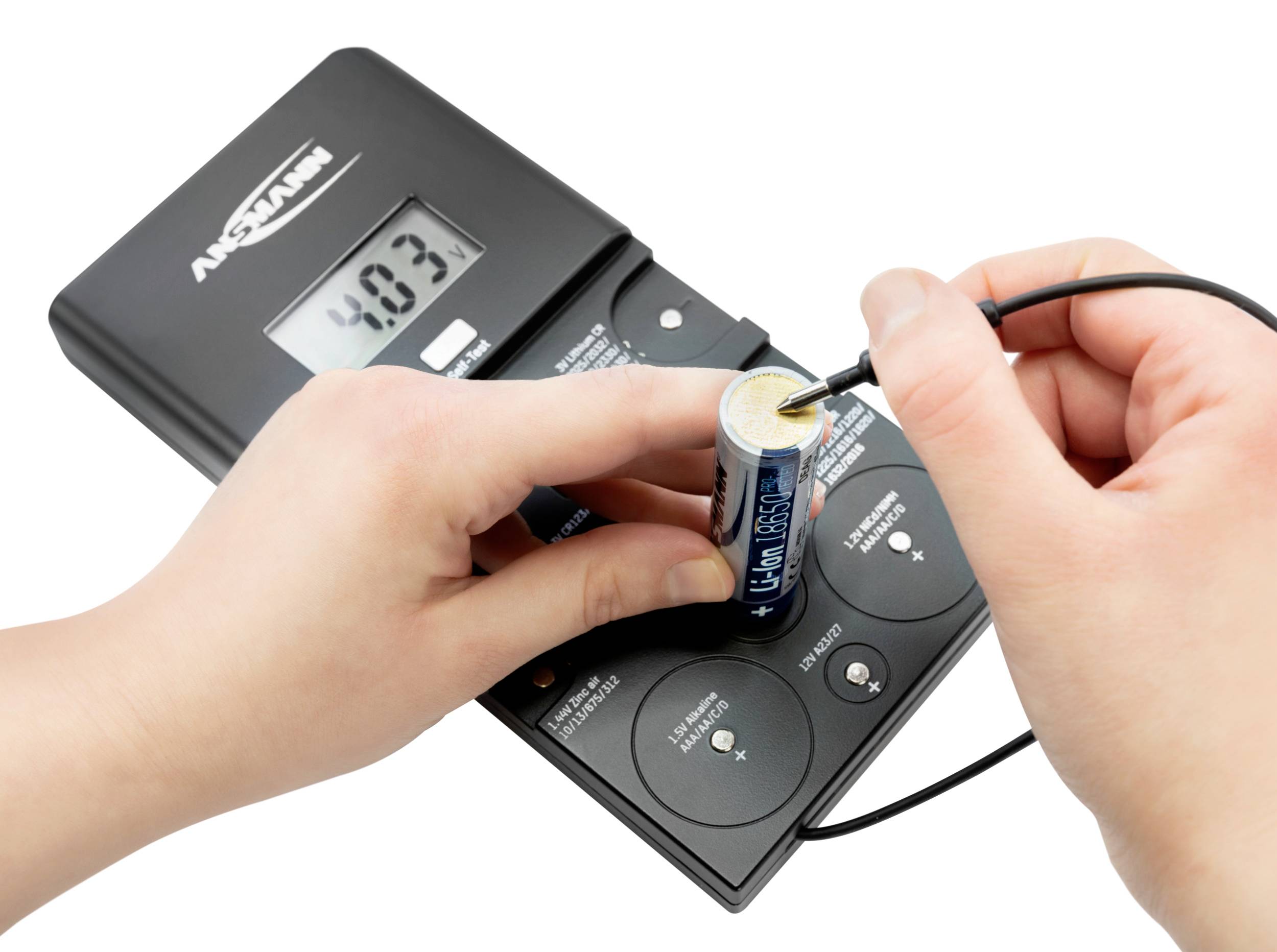 Ansmann Testeur de piles Energy Check LCD 1900-0100