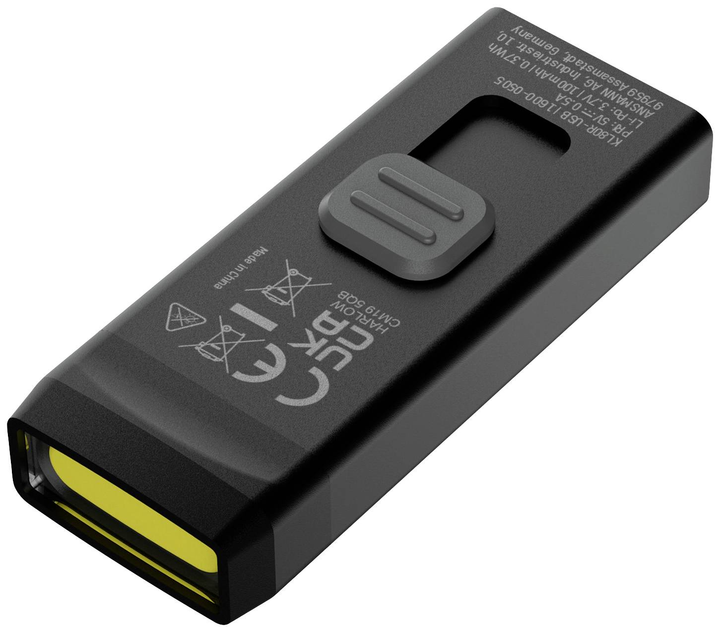 Lampe porte-clés Ansmann KL80R LED à batterie 80 lm 18 g