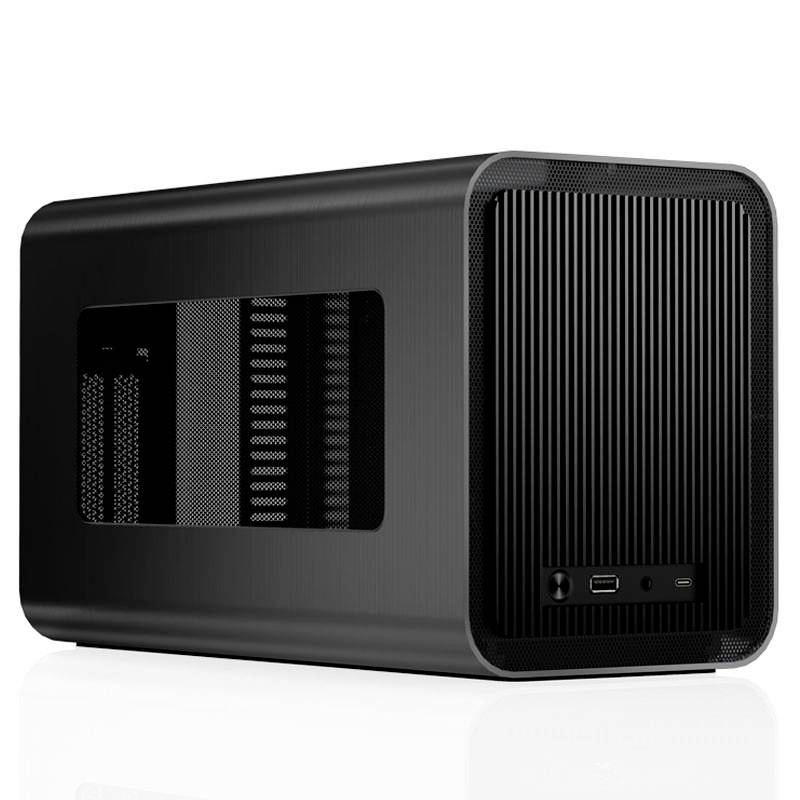 mini-tour Jonsbo V11 Boîtier, Boîtier gaming noir