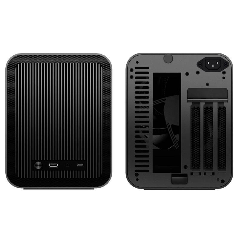 mini-tour Jonsbo V11 Boîtier, Boîtier gaming noir