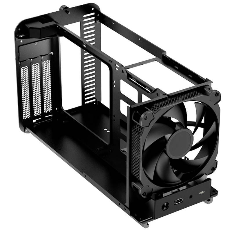 mini-tour Jonsbo V11 Boîtier, Boîtier gaming noir