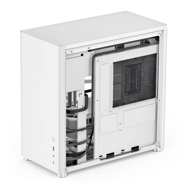 Tour midi Jonsbo D40 Boîtier, Boîtier gaming blanc