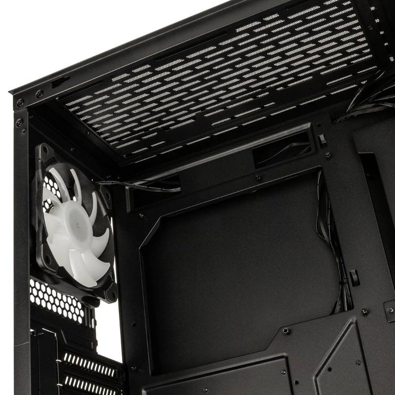 Tour midi Lian Li LANCOOL 205 Mesh Boîtier, Boîtier gaming noir