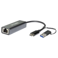 Adaptateur réseau D-Link DUB-2315 2.5 GBit/s USB, USB-C®, LAN (10/100/1000 Mo/s) Adaptateur réseau D-Link DUB-2315 2.5 GBit/s USB, USB-C®, LAN (10/100/1000 Mo/s)