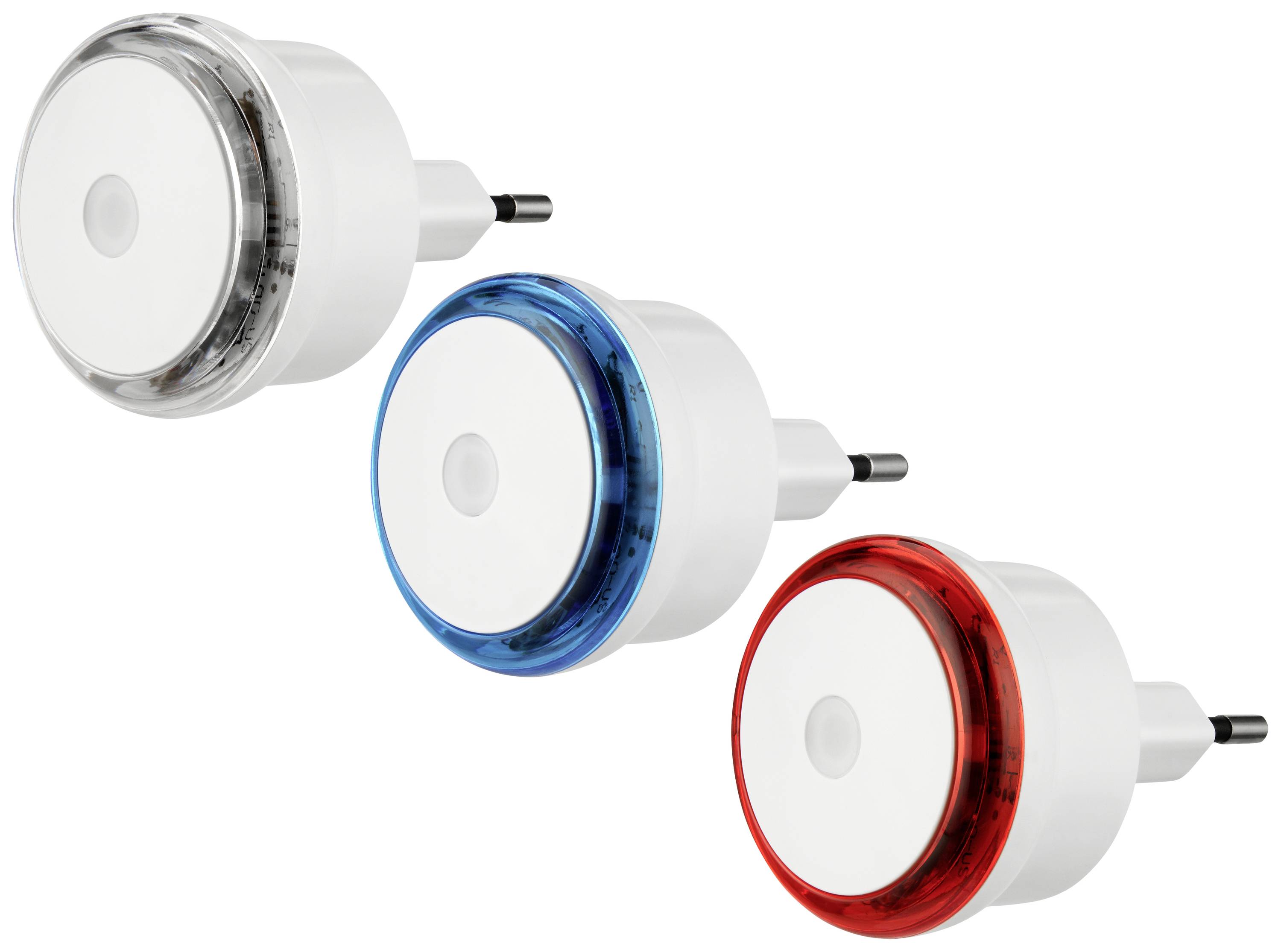 Veilleuse REV Nachtlicht LED SET m.D.0,8W ws 0029340002 rond LED blanc