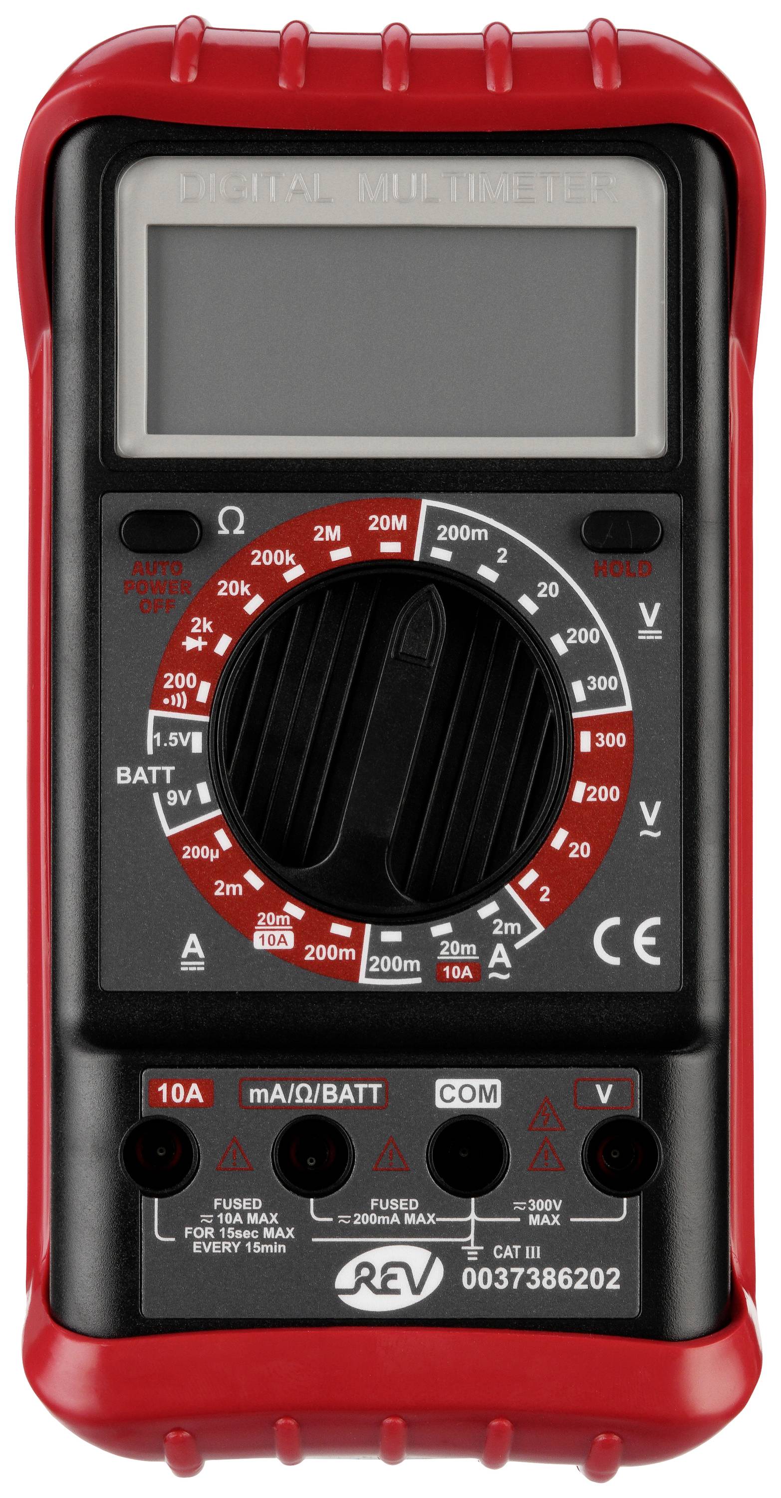 REV Profi Multimètre numérique CAT III