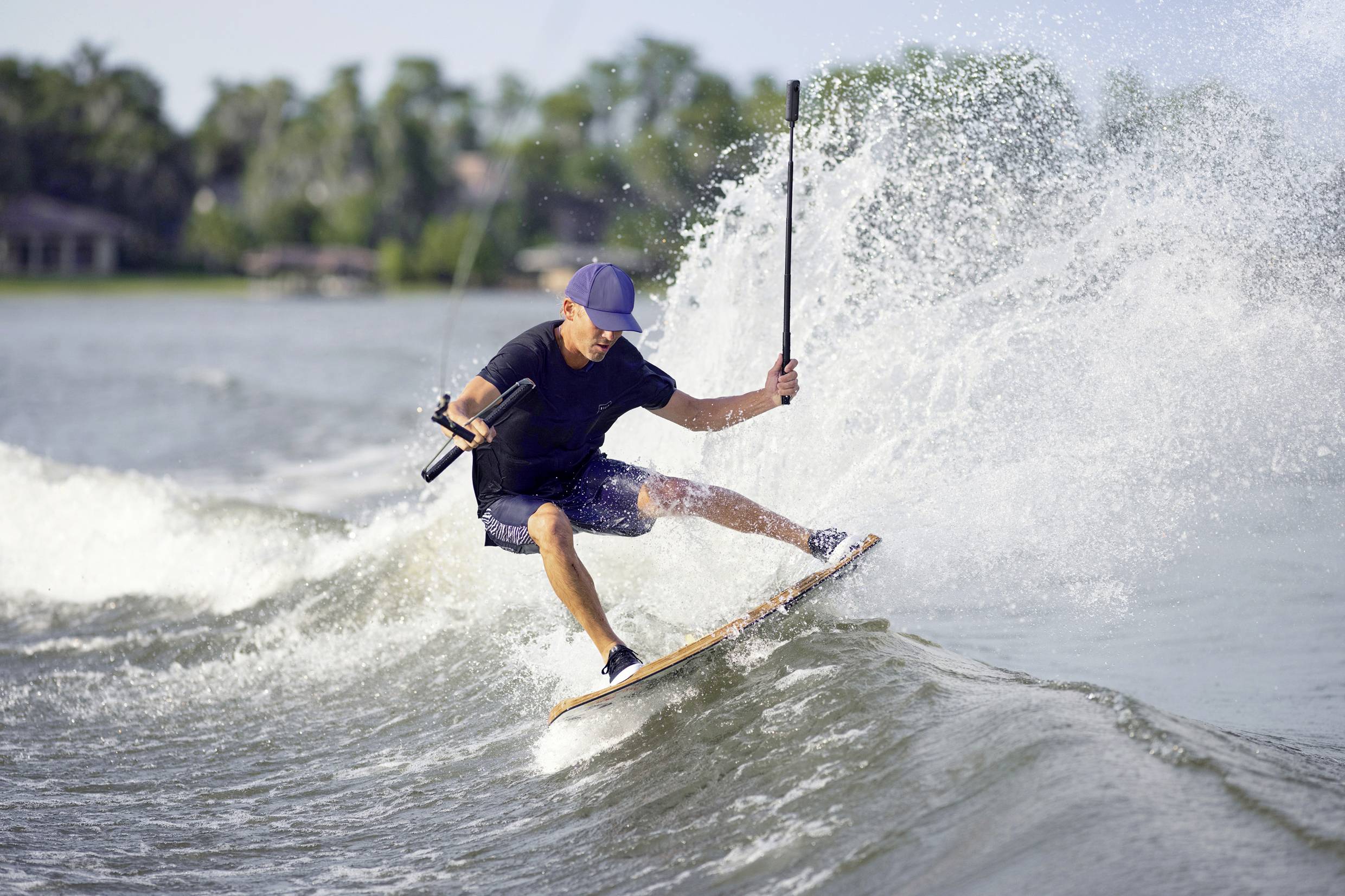 Insta360 X3 Action Cam 360° écran tactile, WiFi, 5K, étanche, accéléré, Webcam