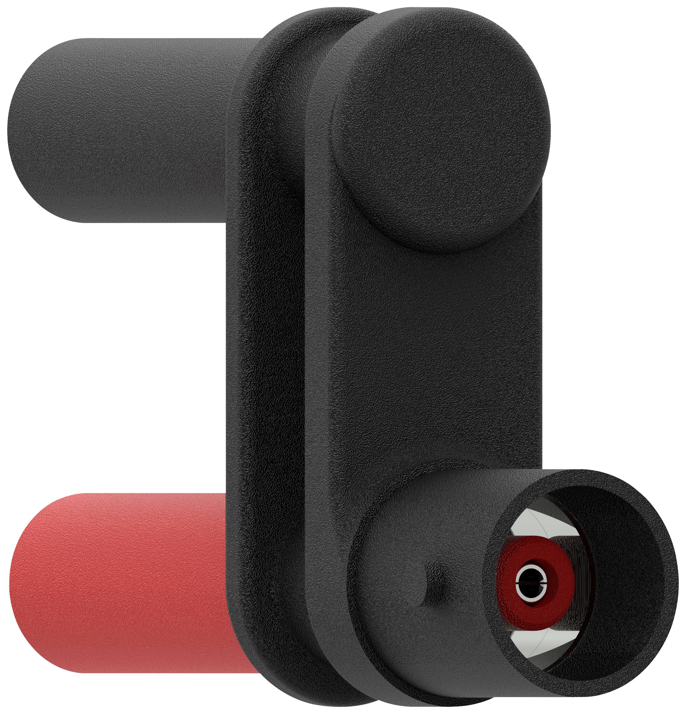 Electro PJP 21130-CD1 Adaptateur de mesure BNC femelle - banane femelle rouge, noir