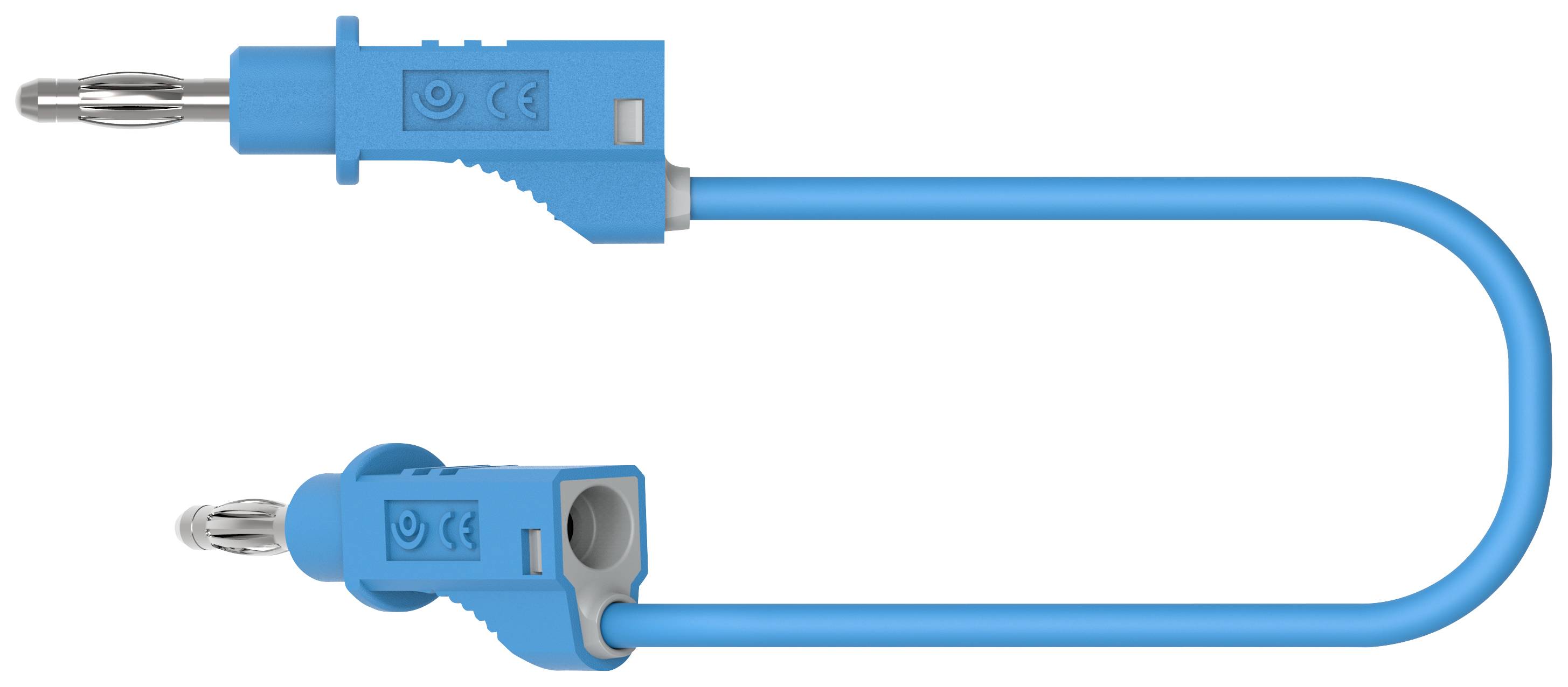 Electro PJP 2117-CD1-50Bl Cordon de mesure banane mâle banane mâle 50 cm bleu 1 pc(s)