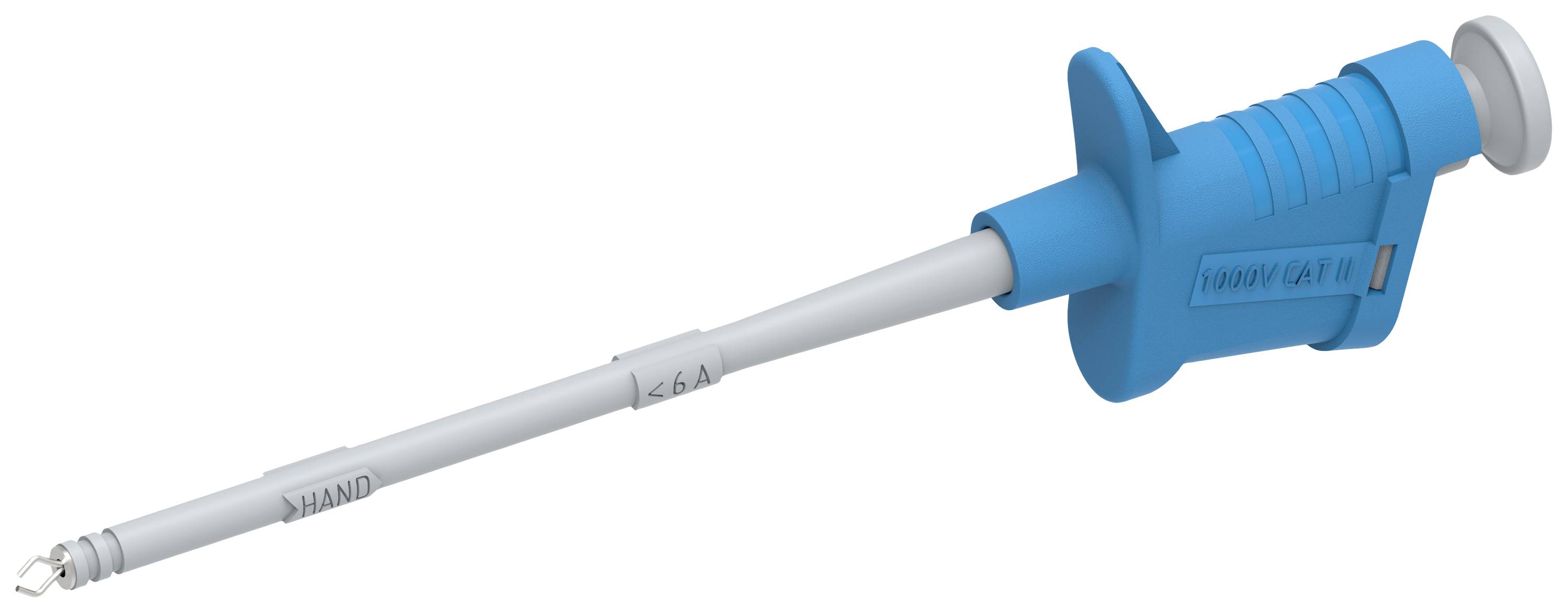 Electro PJP 6005-IEC-CD1-Bl Pointe de touche CAT II 1000 V bleu