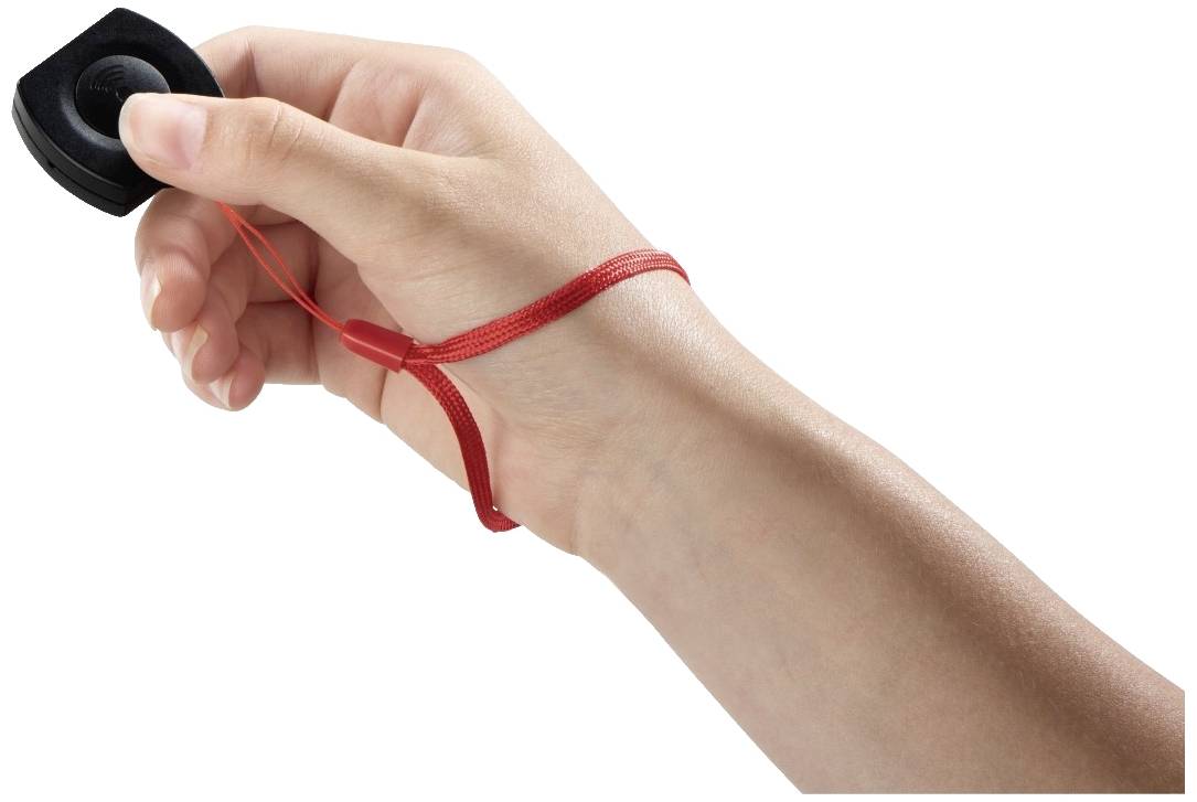 Hama Solid III, 80B Support pour téléphone portable noir/rouge