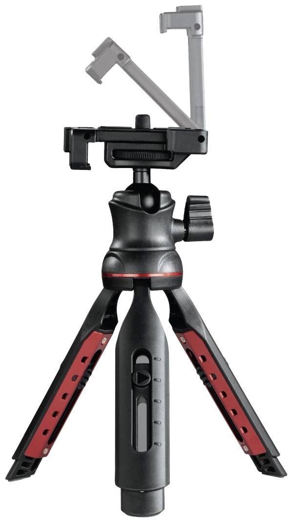 Hama Solid III, 80B Support pour téléphone portable noir/rouge
