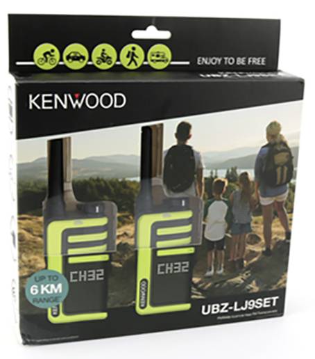 Kenwood UBZ-LJ9SET UBZ-LJ9SET Emetteur-récepteur PMR jeu de 2