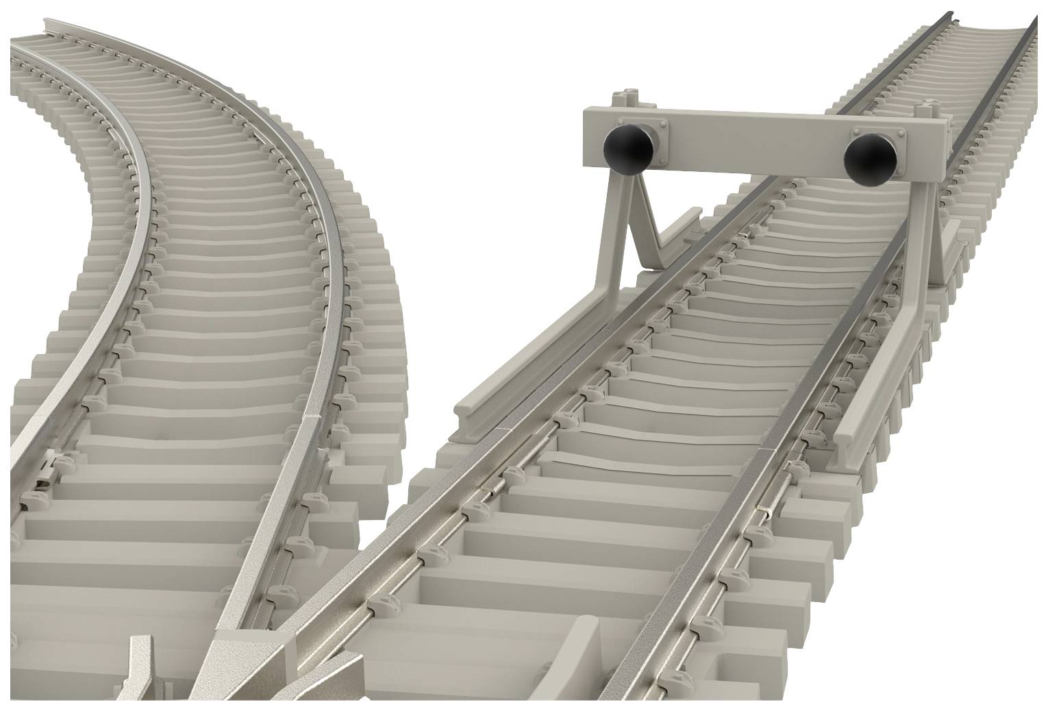 T14503 (N) Voie Minitrix droit, Traverse en béton 17.5 mm 10 pc(s)