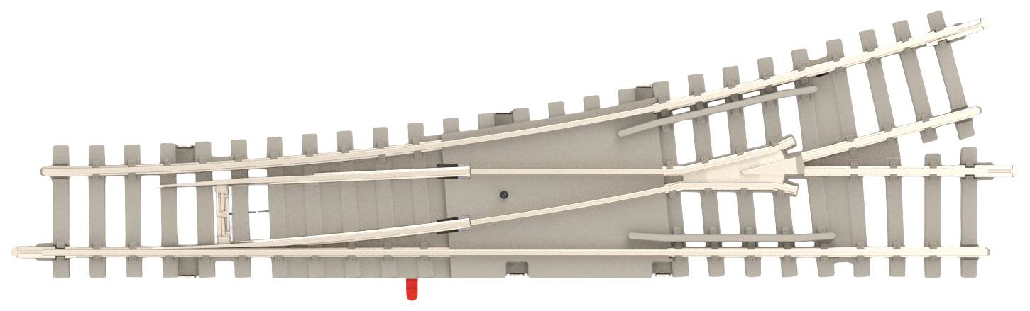 T14538 (N) Voie Minitrix Aiguillage, à gauche, Traverse en béton 112.6 mm 15 ° 1 pc(s)