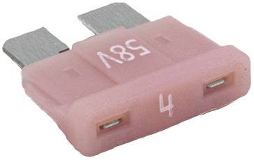 Hansor ATP-M04 Fusible plat standard pour voiture 4 A rose