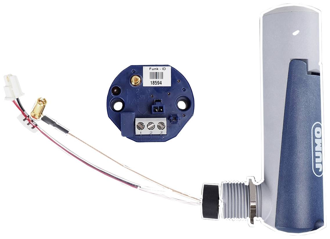 Jumo Émetteur de tête programmable avec transmission sans fil 00537914