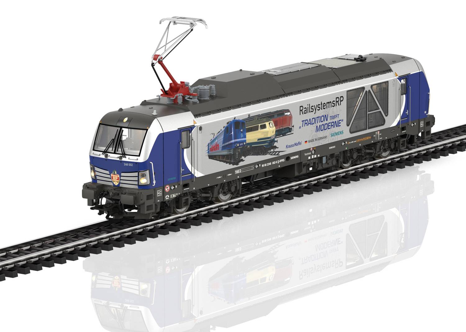 Märklin 39291 H0 Vectron Dual-mode BR 248 de la Railsys RP