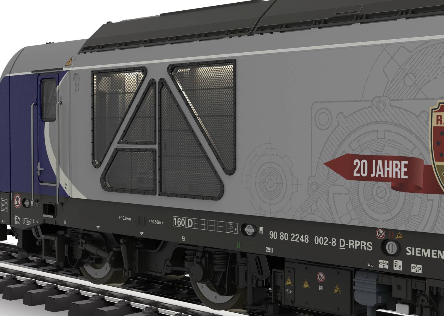 Märklin 39291 H0 Vectron Dual-mode BR 248 de la Railsys RP