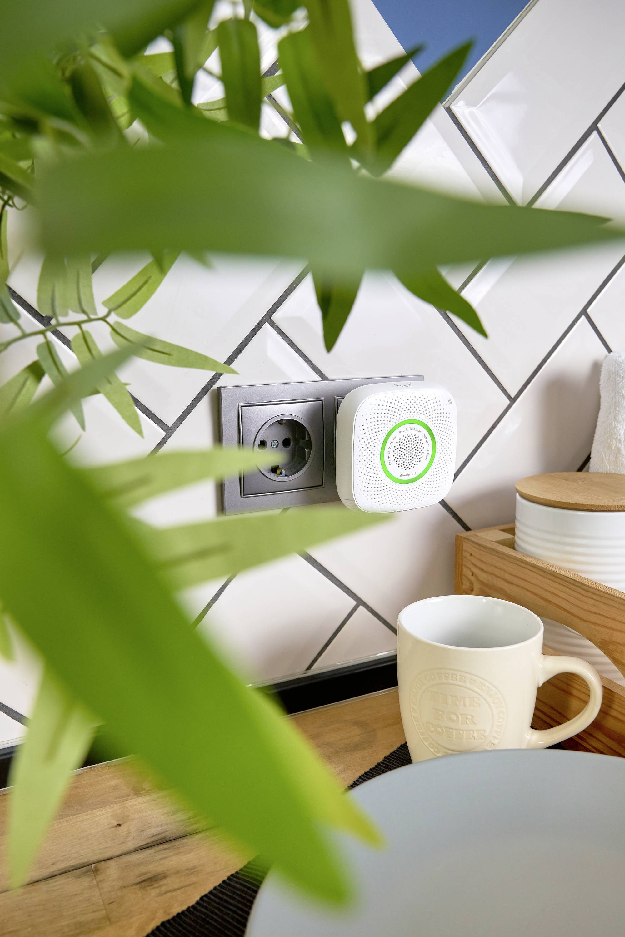 Shelly GAS CNG Capteur de gaz pour gaz naturel Wi-Fi