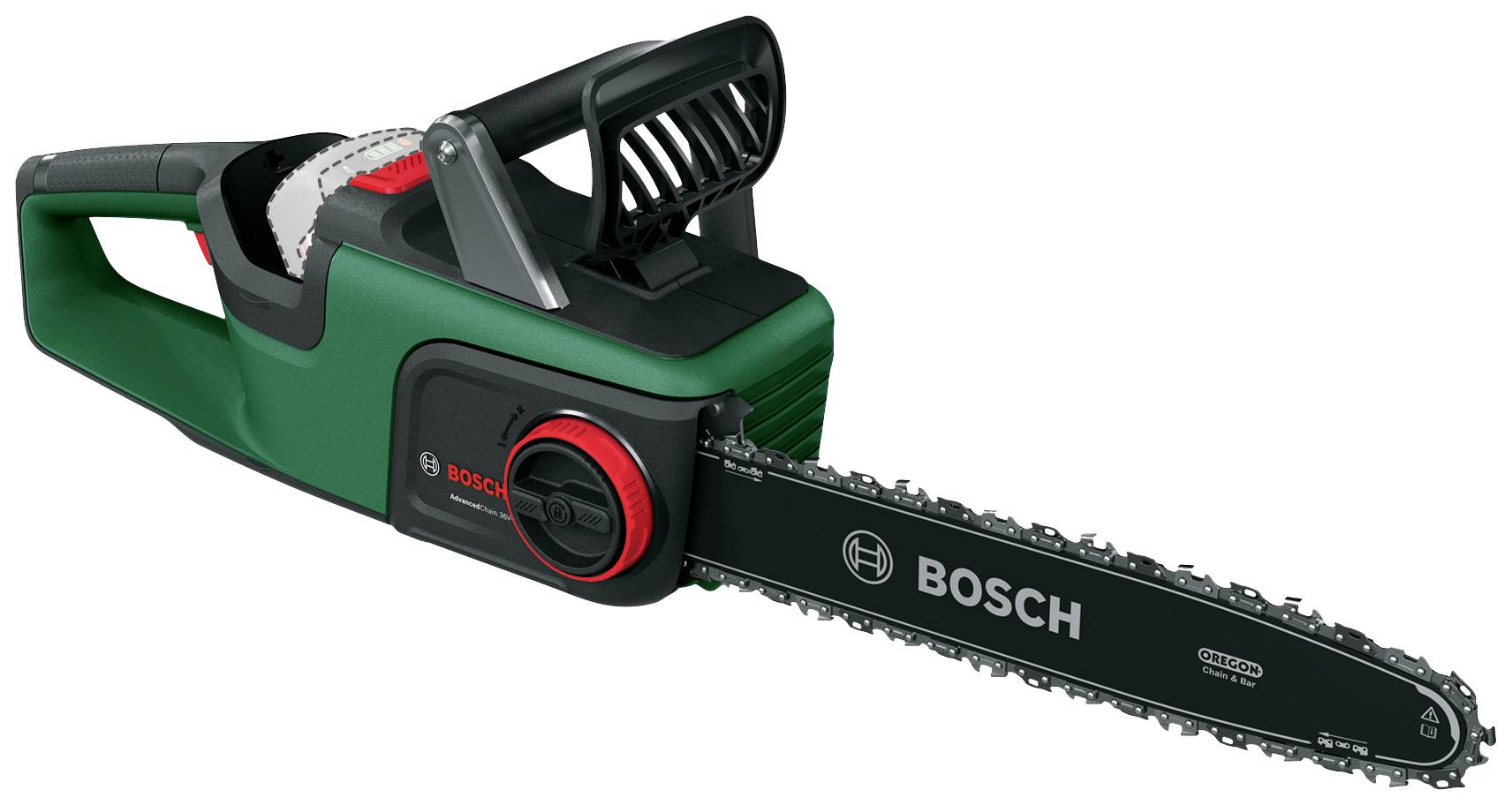 Bosch Home and Garden sans fil Tronçonneuse avec batterie, avec chargeur Longueur de lame 310 mm