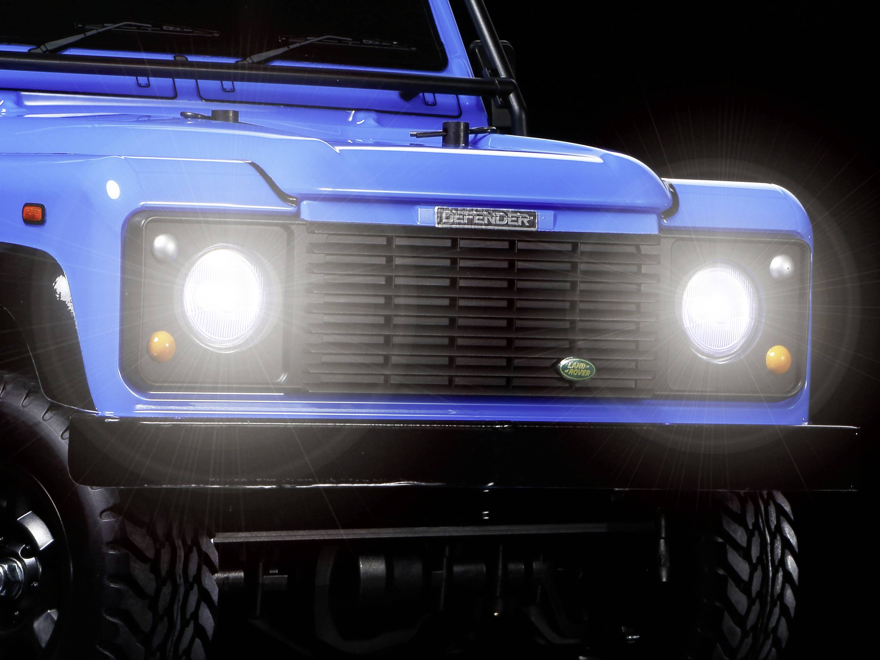 Tamiya 1:10 RC Land Rover Defender 90 CC-02 1:10 Auto RC électrique Véhicule tout-terrain 4 roues motrices (4WD) kit à monter