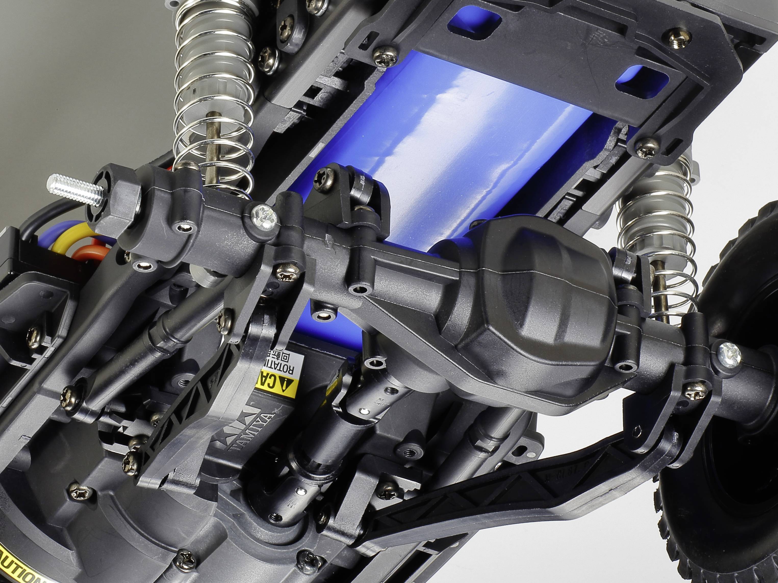 Tamiya 1:10 RC Land Rover Defender 90 CC-02 1:10 Auto RC électrique Véhicule tout-terrain 4 roues motrices (4WD) kit à monter