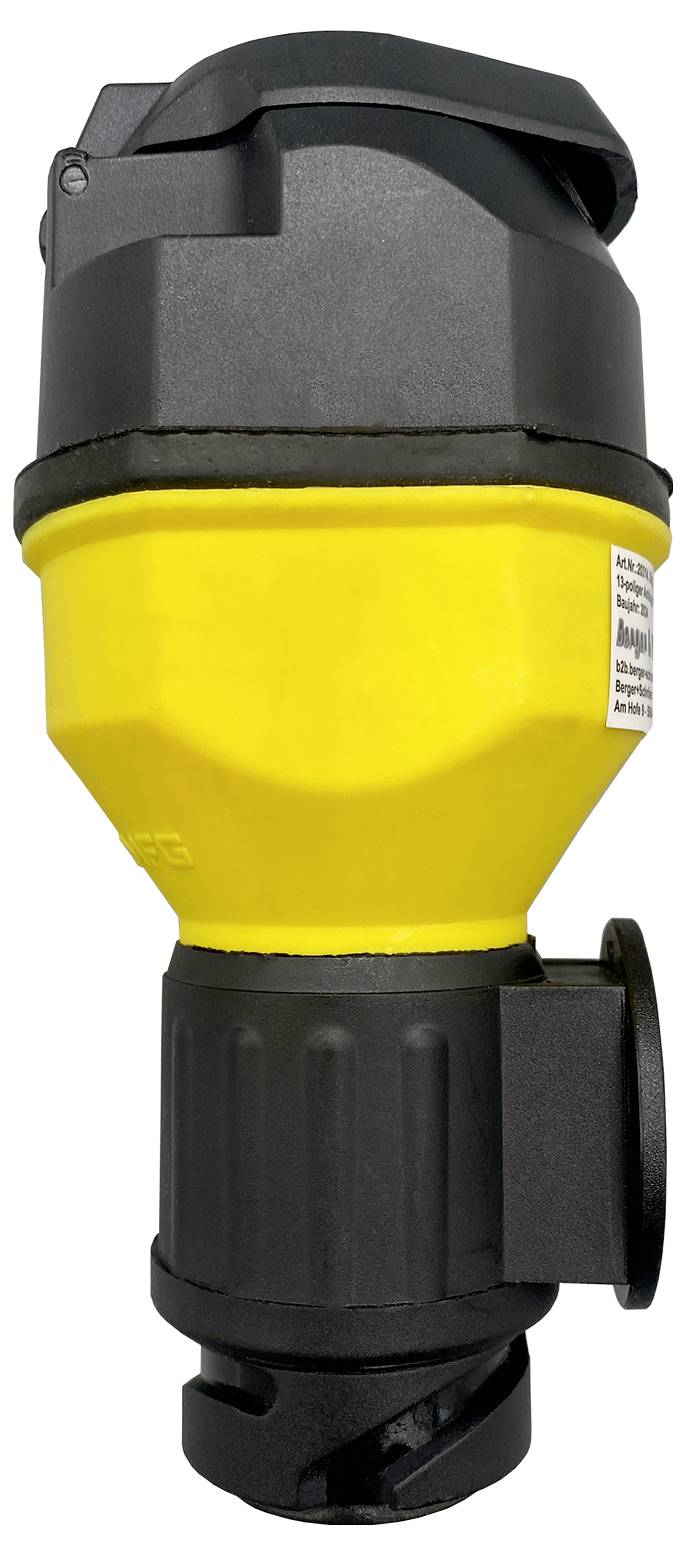 Berger & Schröter Boîte de raccordement prise mâle 13 pôles