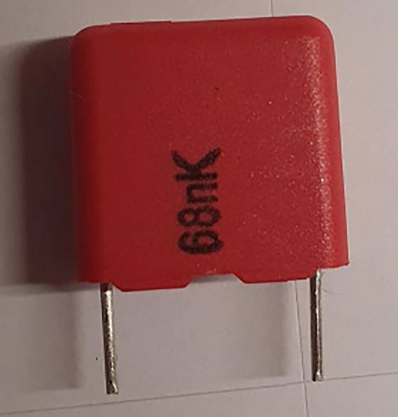 Wima MKX2AW26803H00KSSD Condensateur antiparasite sortie radiale 0.068 µF 305 V 20 %