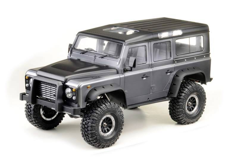Absima CR3.4 Chassis LANDI brushed 1:10 Auto RC électrique Crawler 4 roues motrices (4WD) prêt à fonctionner (RtR) 2,4 GHz