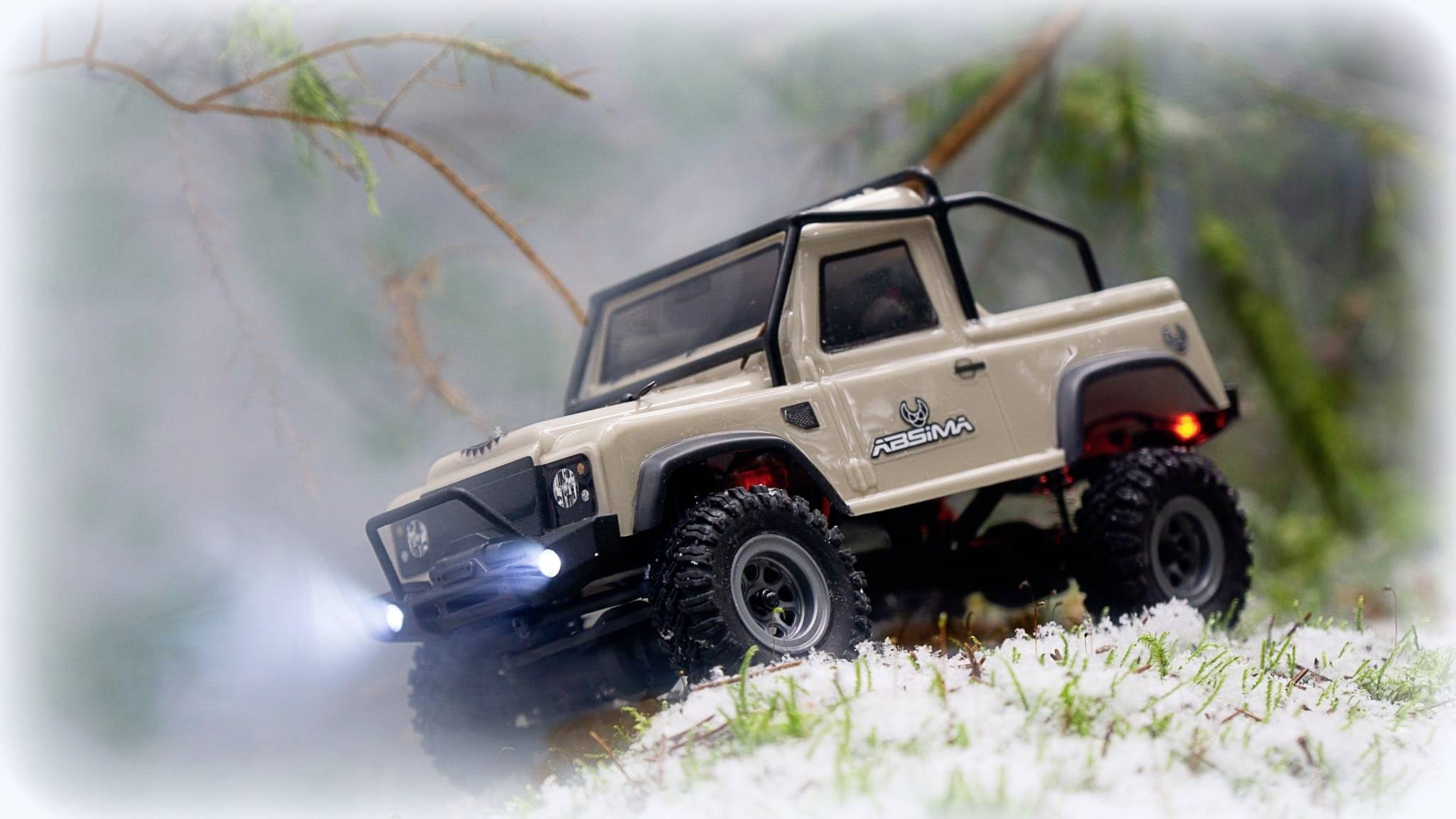 Absima Early Stage Micro Crawler brushed 1:24 Auto RC électrique Crawler 4 roues motrices (4WD) prêt à fonctionner (RtR) 2,4 GHz