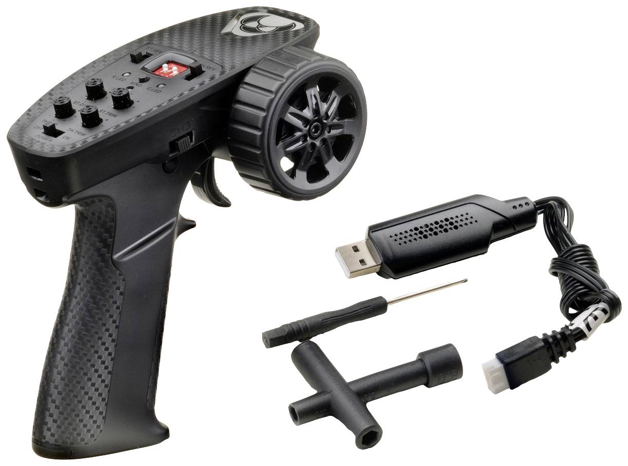 Absima First Step Micro Crawler brushed 1:18 Auto RC électrique Crawler 4 roues motrices (4WD) prêt à fonctionner (RtR) 2,4 GHz