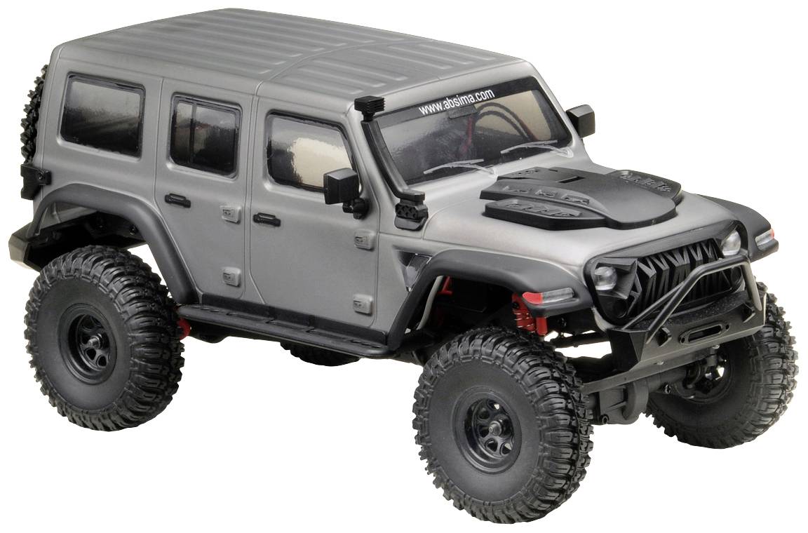 Absima First Step Micro Crawler brushed 1:18 Auto RC électrique Crawler 4 roues motrices (4WD) prêt à fonctionner (RtR) 2,4 GHz