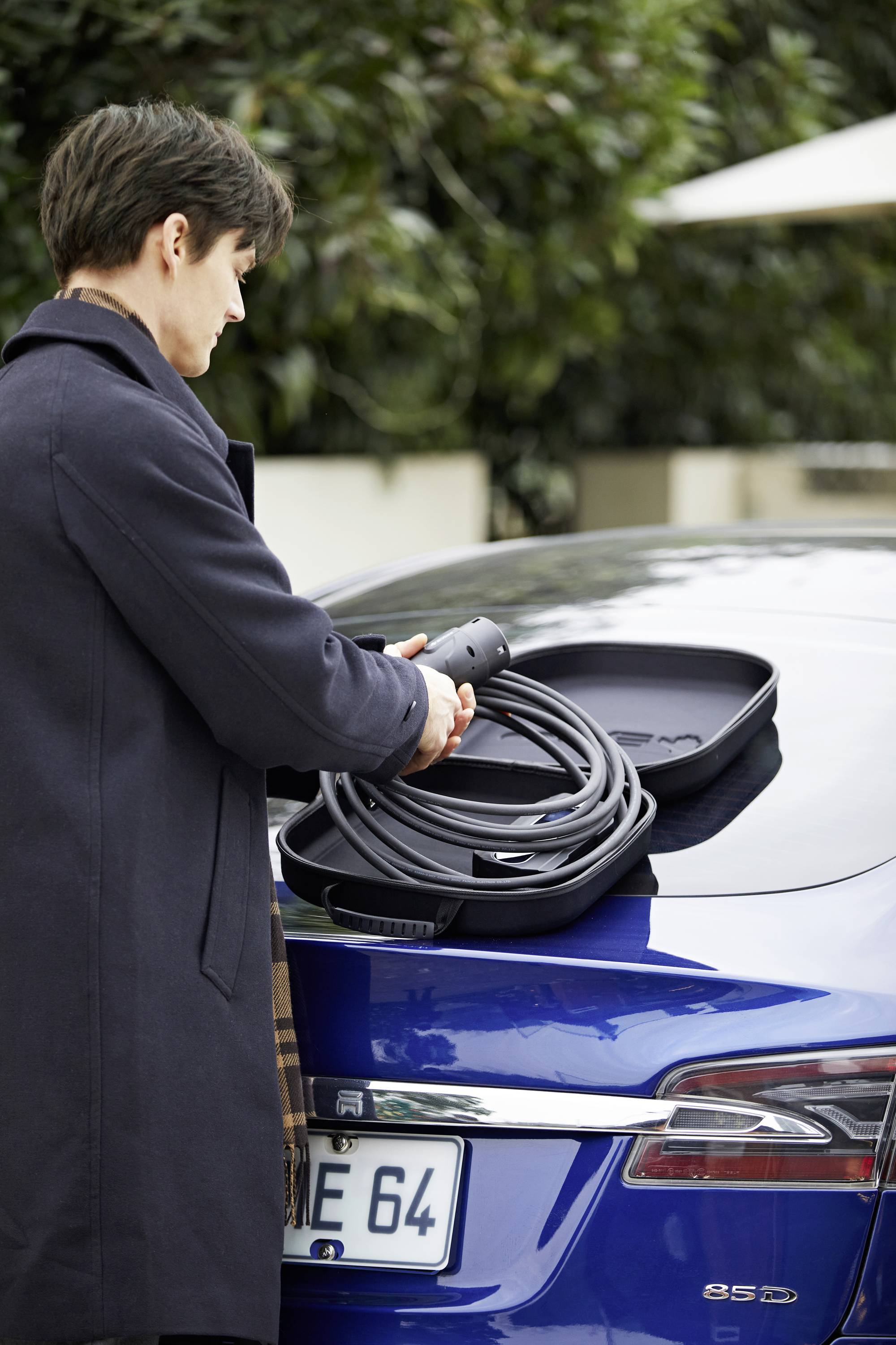 EVbee E100008 Station de charge mobile pour voiture électrique 6.5 m
