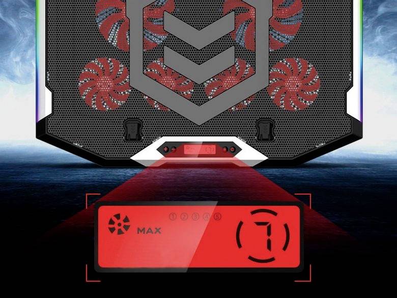 Conceptronic THYIA01B Support d'ordinateur portable avec fonction refroidissante ventilateur réglable