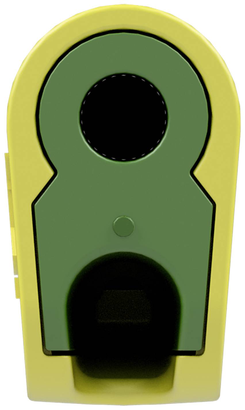 Stäubli LQ-4N-30 Fiche mâle de laboratoire mâle Ø de la broche: 4 mm jaune, vert
