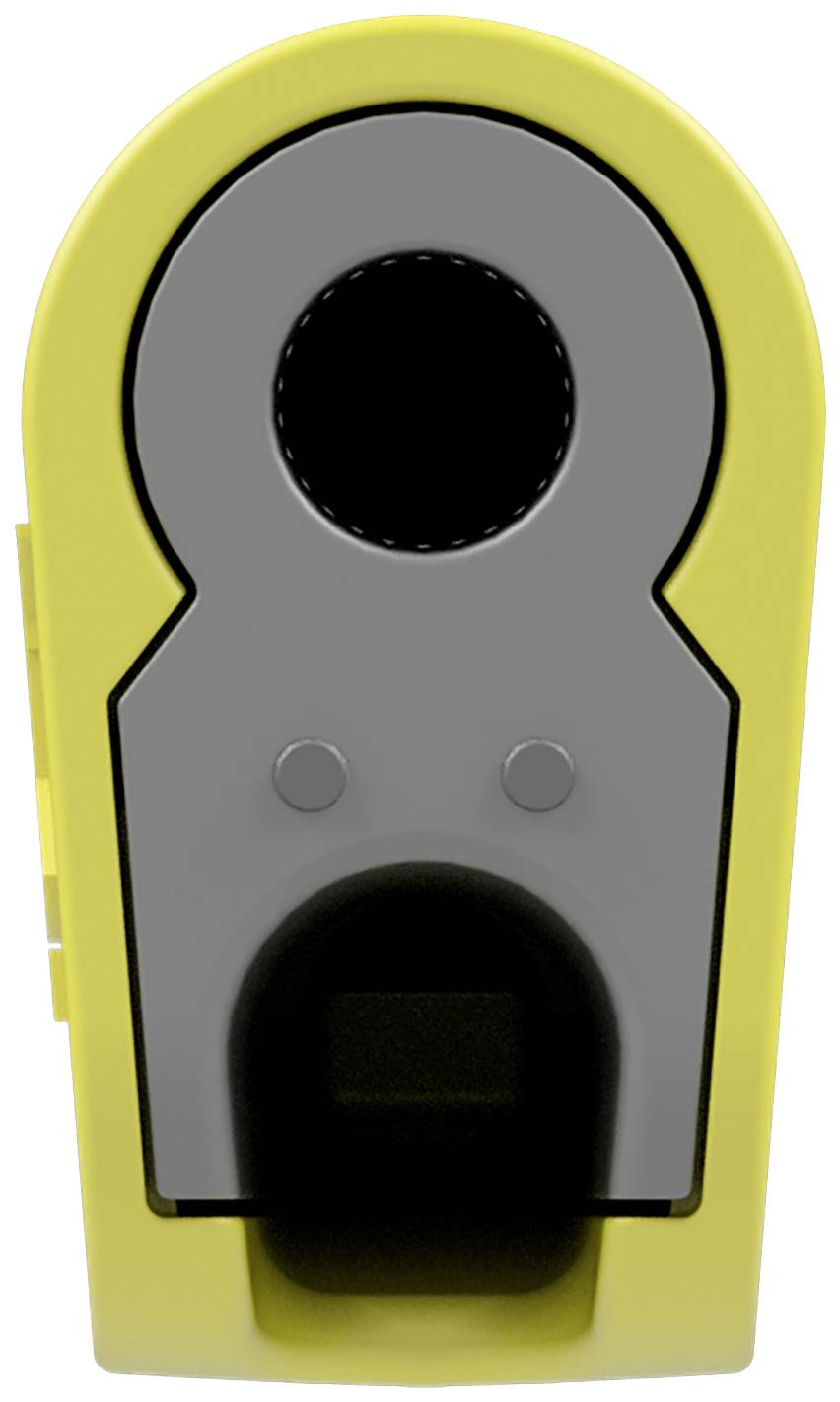 Stäubli LQ-4N-39 Fiche mâle de laboratoire mâle Ø de la broche: 4 mm jaune