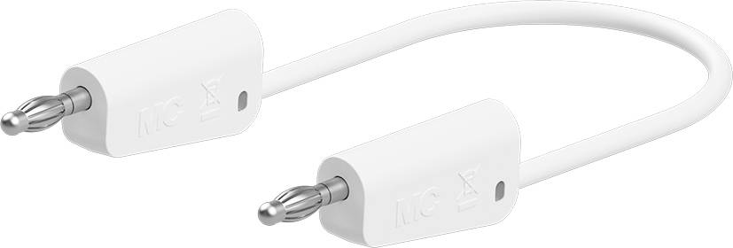 Stäubli LK-4N-F25 Cordon de mesure 25 cm blanc 1 pc(s)