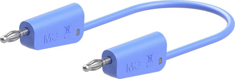 Stäubli LK-4N-S10 Cordon de mesure 50 cm bleu 1 pc(s)
