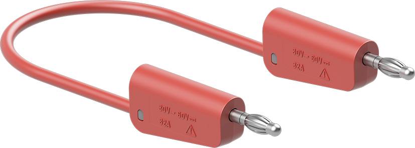 Stäubli LK-4N-F25 Cordon de mesure 150 cm rouge 1 pc(s)