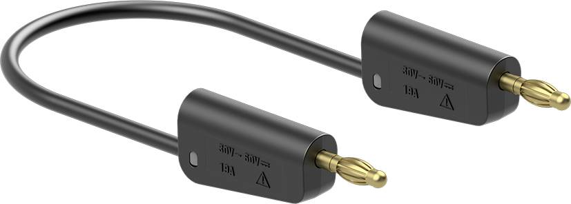 Stäubli LK-4A-F10 Cordon de mesure 75 cm noir 1 pc(s)