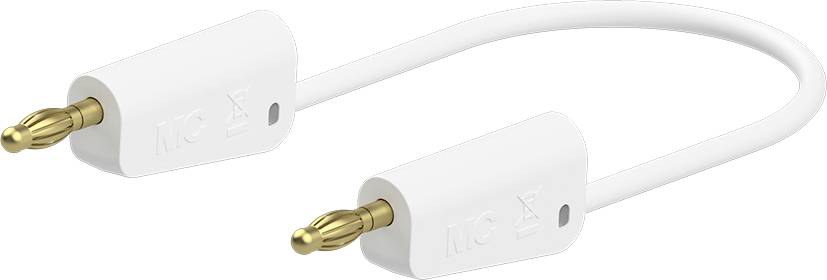 Stäubli LK-4A-F25 Cordon de mesure 75 cm blanc 1 pc(s)