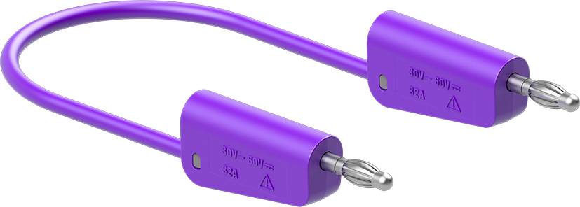 Stäubli LK-4N-F25 Cordon de mesure 200 cm violet 1 pc(s)
